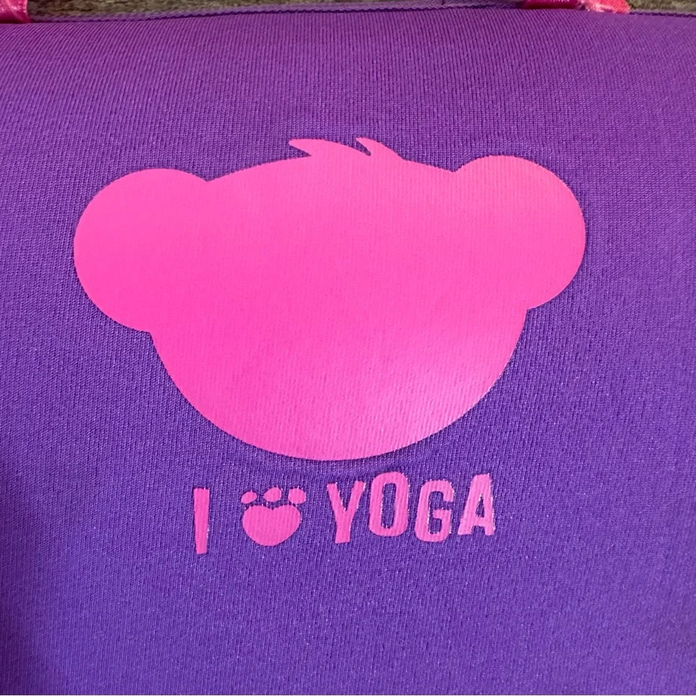 Build-A-Bear Purple Yoga Mat w Pink Accents